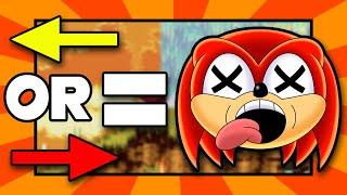 If you push left or right Knuckles dies?! - Broken Knuckles (Sonic 3 Rom Hack)