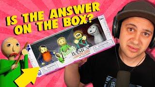 Does This BALDI TOY Hold The ANSWER To Baldi's Impossible Question?!