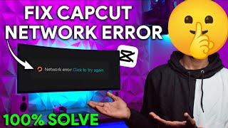 Fix Capcut Network Error Problem on PC  | Capcut No Internet Problem || SOLUTION || Tech PVS