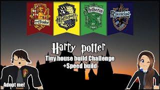 Harry potter Themed build challenge in Adopt me! Roblox