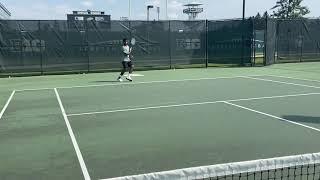 Shrey Patel College Tennis Video