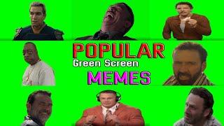 4K | POPULAR GREEN SCREEN MEMES FOR EDITING | NO COPYRIGHT | #popular #greenscreen #memes