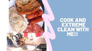 DAILY LIFE: EASY BREAKFAST RECIPE +EXTREME CLEAN WITH ME #extremecleanwithme