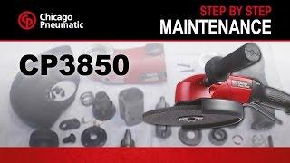 CP3850 Industrial Angle Sander Tool Maintenance Demo