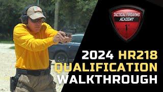 2024 HR218 Qualification Walkthrough