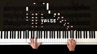 Chopin Valse A minor (New Waltz discovered 2024!) piano tutorial