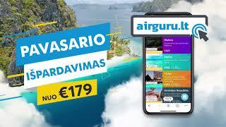 AirGuru pavasario kelionių išpardavimas. Kelionės tik nuo €179.