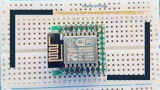 IOT Home Automation | Make a jig for ESP8266 ESP-12E | Tutorial # 9