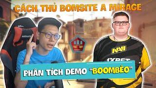 Phân Tích cách Thủ Bomsite A Mirage của Boombl4