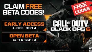 CLAIM YOUR FREE BLACK OPS 6 BETA CODE! (New FREE Black Ops 6 Rewards)