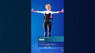 THE DIP - SPIDER GWEN SKIN Showcase Fortnite Dances & Emotes! (Fortnite Chapter 3 Season 4)