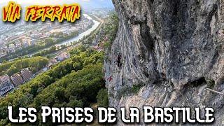 ‍️Vía Ferrata Les Prises de la Bastille  (K2/K5) Explicada paso a paso