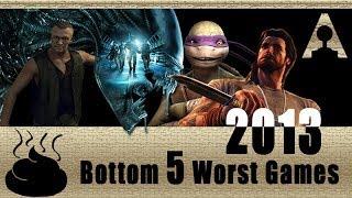 Analog Reviews: Worst 5 Games of 2013