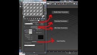 3Ds Max Tutorial : More about material editor and about its properties and shaders