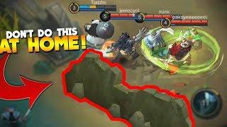 Trolling Players With Grock Wall Mobile Legends New Hero Gameplay