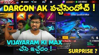 Gifting Draco AK Max To My Brother MBG_VJ009 - Draco Ak Return -FF New - Free Fire Telugu - MBG ARMY