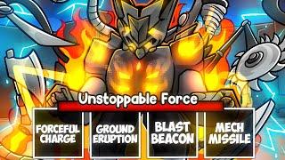 I Used CHILD EMPEROR ULTIMATE EARLY in ROBLOX The Strongest Battlegrounds...