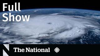 CBC News: The National | Hurricane Beryl slams into Jamaica