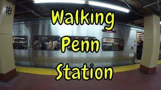 ⁴ᴷ Walking Tour of Pennsylvania Station in Manhattan, NYC