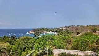 4k Relaxing view from beach house - sounds of the ocean