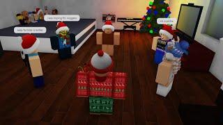 NEW Christmas Ending on NPCs are Becoming Smart - Roblox #npcsarebecomingsmart