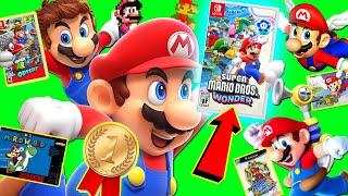 Ranking EVERY Mario Game From Worst to Best (Including Super Mario Bros. Wonder)