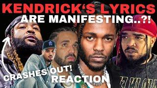 KENDRICK LAMAR'S Diss Lyrics Are Manifesting! Reaction