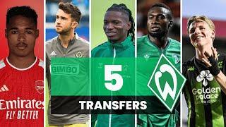 5 Transfers für Werder Bremen! | Werder Bremen Kaderplanung