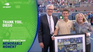 Diego Schwartzman's Emotional Final Point & Retirement Tribute | 2024 US Open