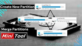 Create a New Partition from Old Partition | Extend partition | Merge Partition | Minitool Partition