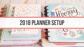 2018 PLANNER SETUP: How I Use Multiple Happy Planners