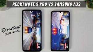Xiaomi Redmi Note 9 Pro vs Samsung Galaxy A32 | Snapdragon 720G vs Helio G80 Speedtest, Comparison