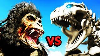 SKELETON GODZILLA vs ZOMBIE KING KONG In GTA 5