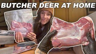 How To Butcher Venison Blade Roast * STEP BY STEP *