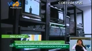 Reportaje de la Televisora Vive a TVCaricuao 07/NOV/2012