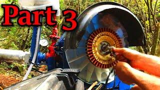 Free Power from Water Part 3- Rewiring a smartdrive washing machine motor to generate power