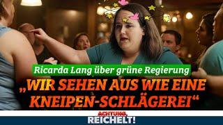 „Wie Kneipenschlägerei!" Ricarda Lang verhöhnt eigene Regierung | Achtung, Reichelt! vom 01.08.2024