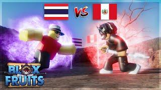 Thailand VS Peru - Blox Fruits PVP