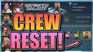 Crew Reset and Exchange in Infinite Galaxy [Huge patch!]