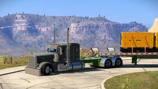 ALL UPDATED CUMMINS ISX + New Load + Hidden Road   | 4k | #americantrucksimulator | #peterbilt