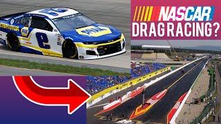 Nascar Racing on the Drag Strip? Is it a GOOD IDEA?