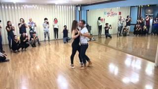 Kristofer Mencák & Yuliya WolFoX Volkova - Kizomba Basic Afterclass Impro, Seoul