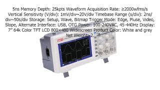 Special Discount on Uni T UTD2102CEX Digital Storage Oscilloscope 100MHz Bandwidth 2 Channels