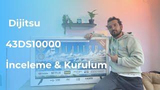 BİM’de Satılan Uygun Fiyatlı Akıllı TV! Dijitsu 43DS10000 İnceleme ve Kutu Açılışı