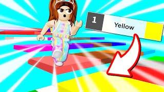  Hey! I WON The First Round Of COLOR BLOCK!! (Roblox)