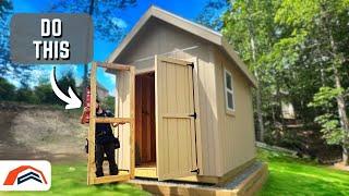 How to Build a STRONG Shed Door