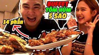 Đi Buffet 5 Sao với Xoài Non ăn 14 phần Tôm Hùm (Hotel Nikko)  | Ăn cả Thế giới