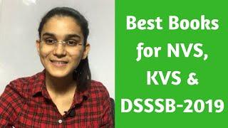 Best Books for NVS, KVS & DSSSB-2020