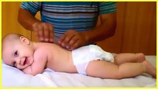 Funniest Baby Reactions When Massages - Hilarious Fails