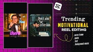 how to create a trending motivational reel video | curve frame reel | step by step full tutorial